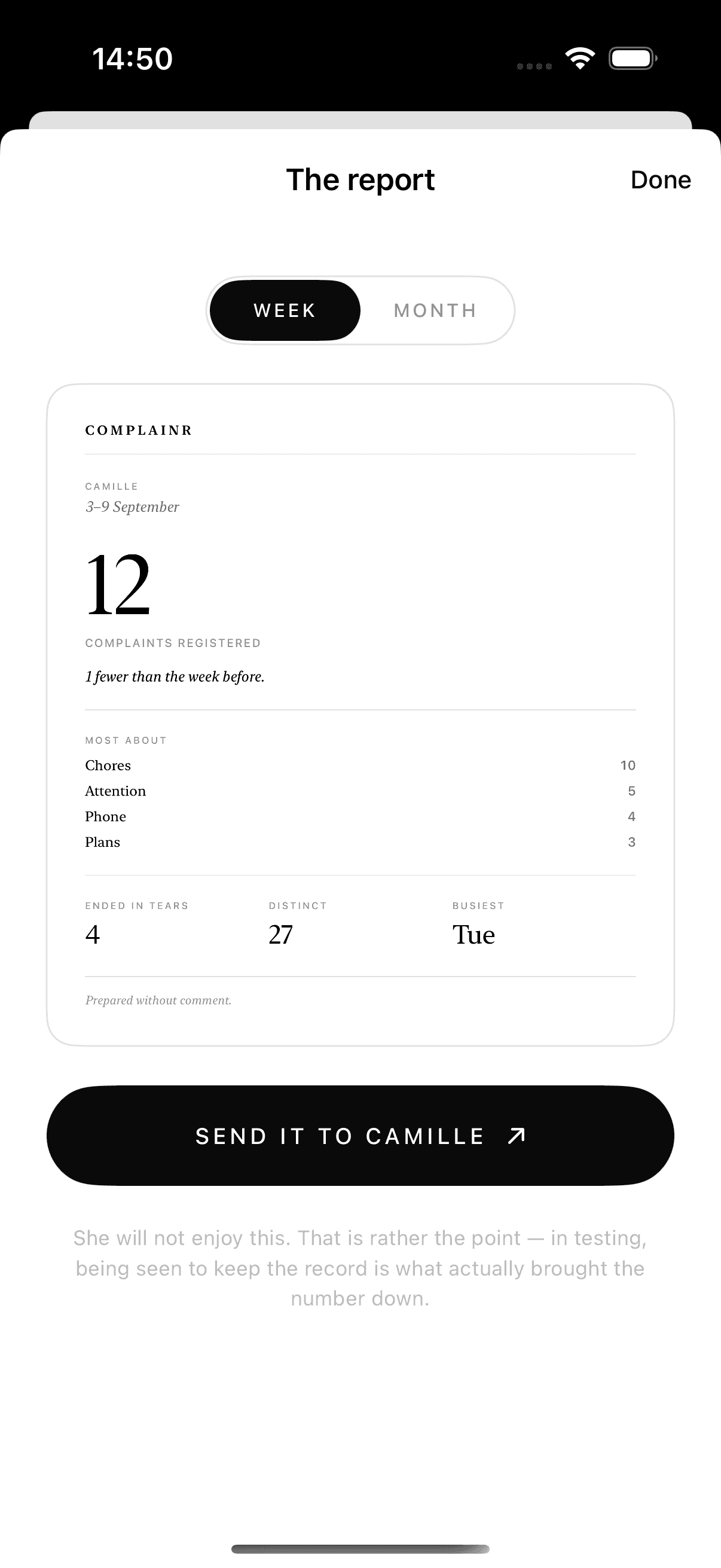 Complainr screenshot 4